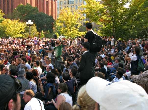 Occupy Wall Street at Washington Square Park