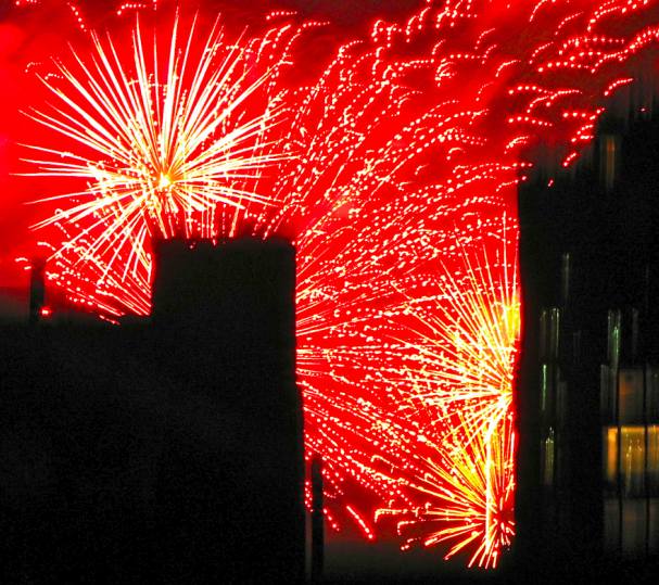 Fireworks, New York City, 2013