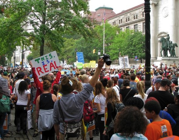 People's Climate March, New York City, September 21, 2014
