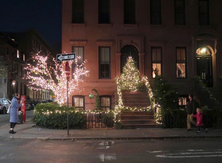 Christmas, West Village, New York City, 2017